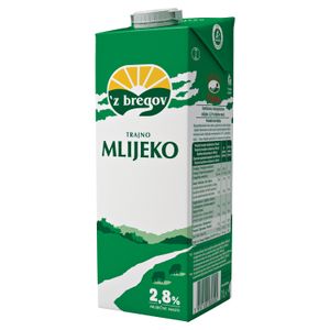 Z bregov trajno mlijeko 2,8% mm 1l 