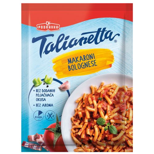 Talianetta makaroni bolognese vrećica 160 g slika 1