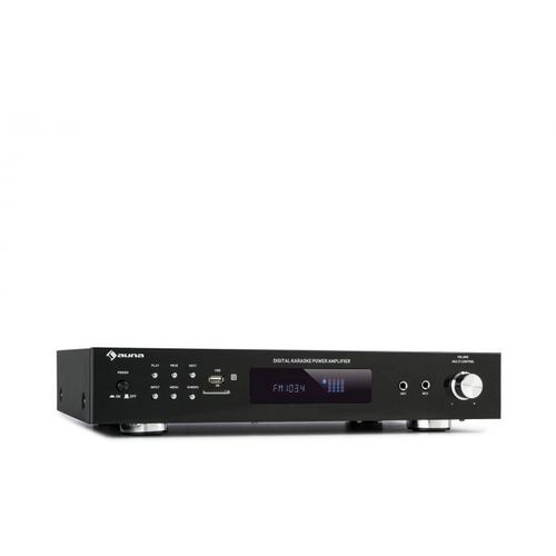 Auna AMP-9200 BT digitalno stereo pojačalo, Crna slika 1