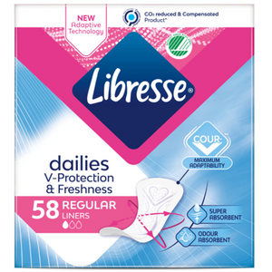 Libresse dnevni ulošci Dailies Long Multi, 58 komada