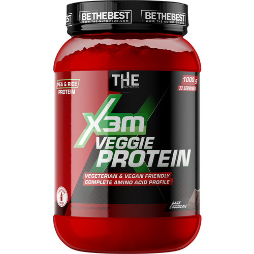 The Nutrition X3M Vegan Protein - 1000g  slika 1