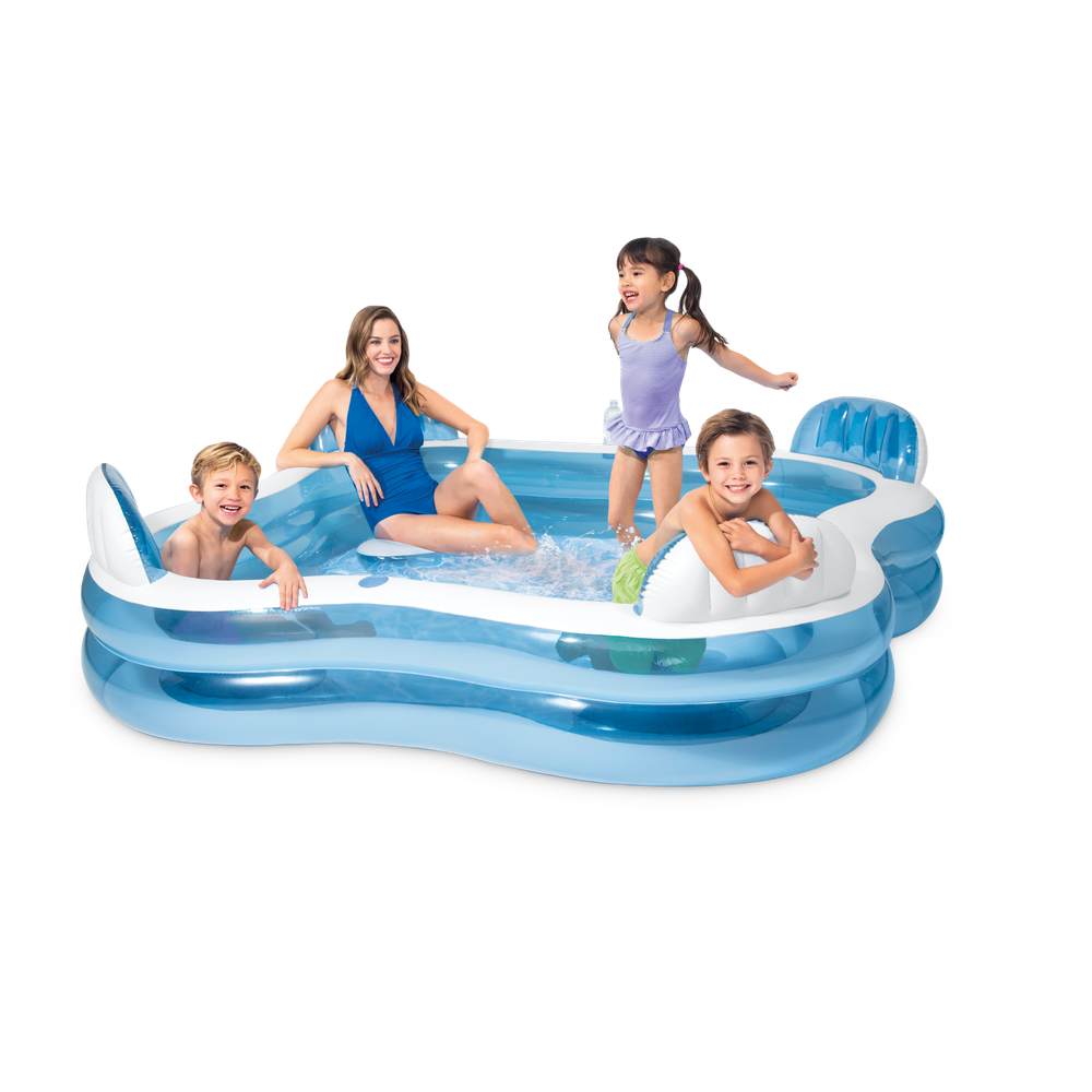 Intex bazen za djecu 229x229x66 cm family lounge 56475NP slika 2