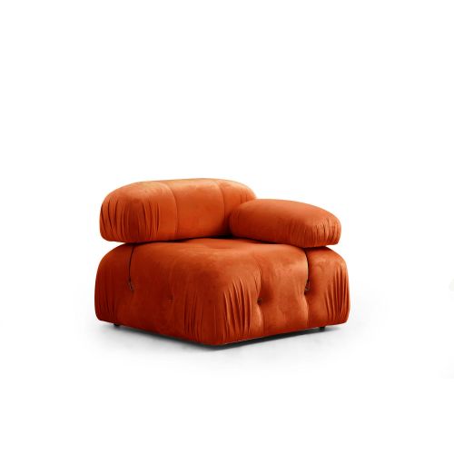 Atelier Del Sofa Bubble trosed (L1-O1-1R) - NarandÅ¾asta boja slika 4