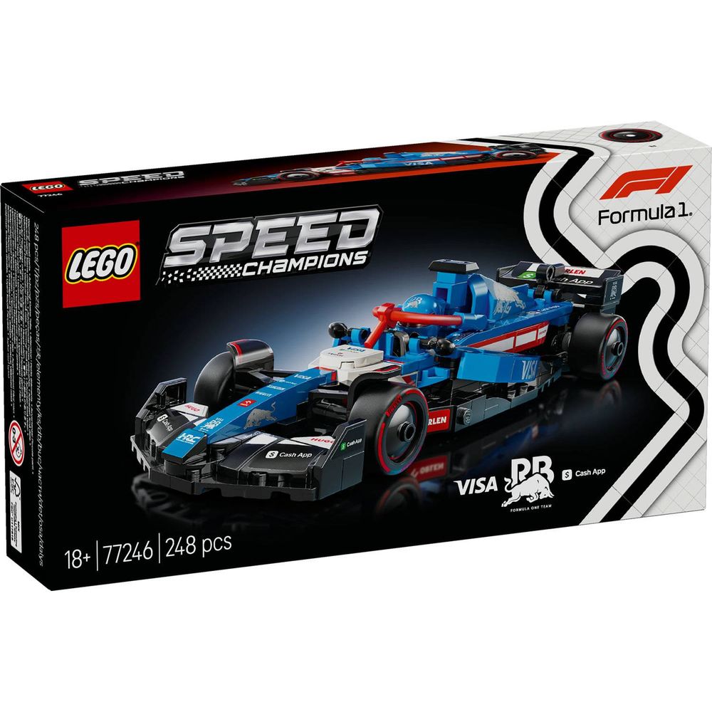 LEGO 77246 Visa Cash App Rb Vcarb 01 F1® Trkaći auto slika 1