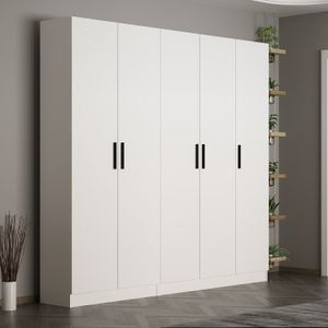 Hall stand Noah - 8201, bijela boja