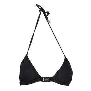 KARL LAGERFELD BEACHWEAR TOP WOMEN'S COSTUME BLACK