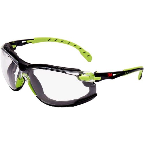 3M Solus S1201SGAFKT zaštitne radne naočale uklj. zaštita protiv zamagljivanja crna, zelena DIN EN 166 slika 1