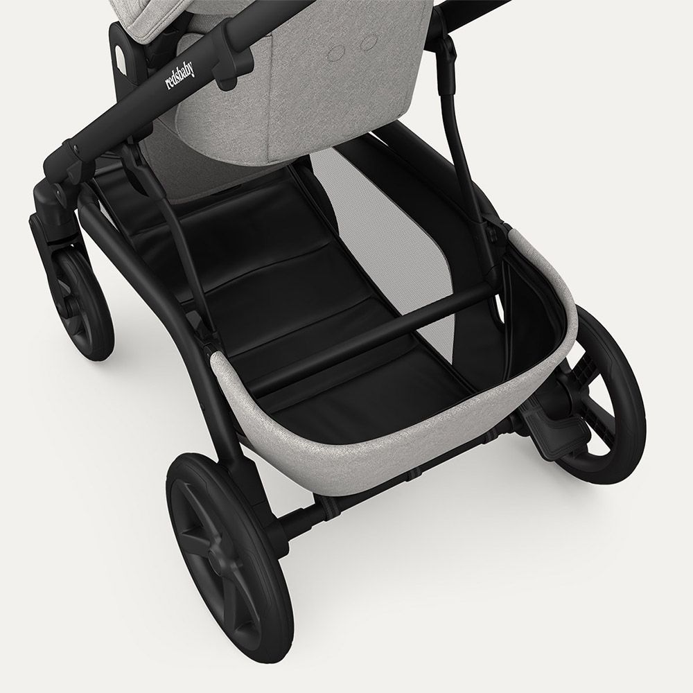 REDSBABY NUVO Twin dječja kolica 2u1 Gun Metal, Pebble M slika 12