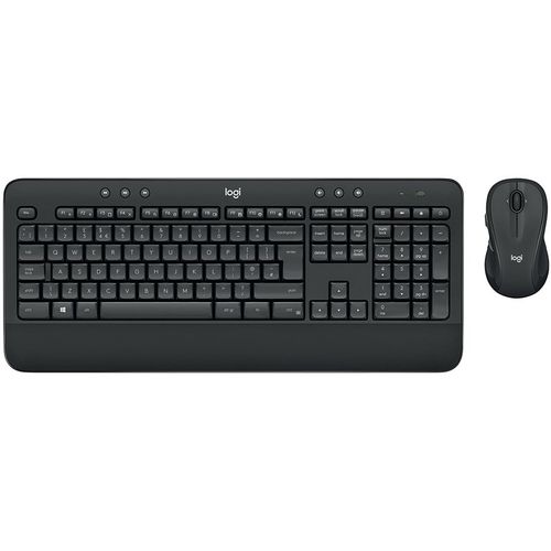 Tipkovnica + miš Logitech MK545 Advanced, bežična, crna slika 3