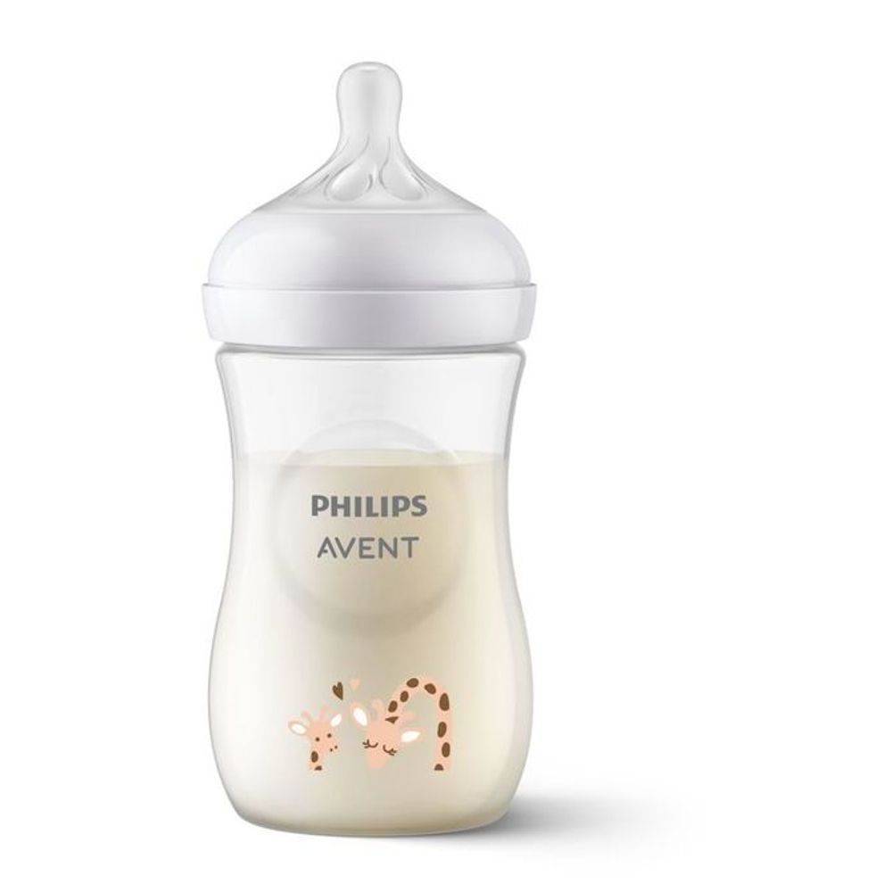 Philips Avent bočica Natural Responsive 260 ml, žirafa slika 1