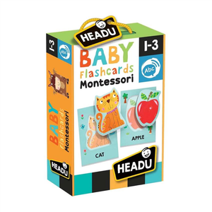 Headu Edukativna slagalica Montessori Baby Flashcards 22700