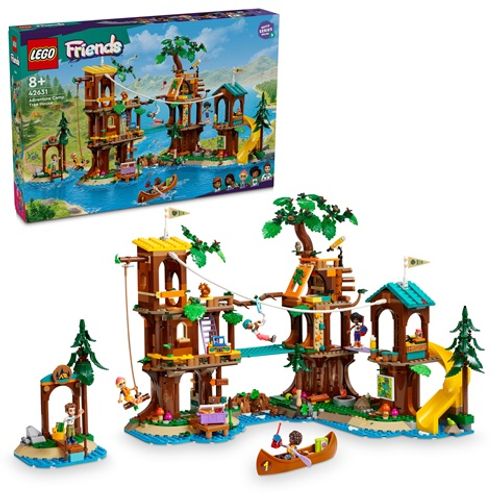 LEGO® FRIENDS 42631 Kućica na drvetu u pustolovnom kampu slika 1