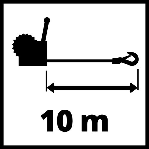 EINHELL TC-WI 500, ručno vitlo slika 5