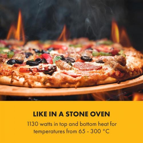 Klarstein Vesuvio peć za pizzu, Srebro slika 4