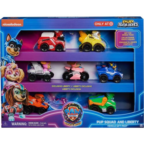 Paw Patrol - The might movie pup squad set od 7 vozila slika 1