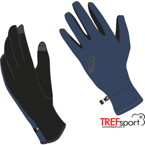 Asics zimske rukavice PERFORMANCE plave slika 2