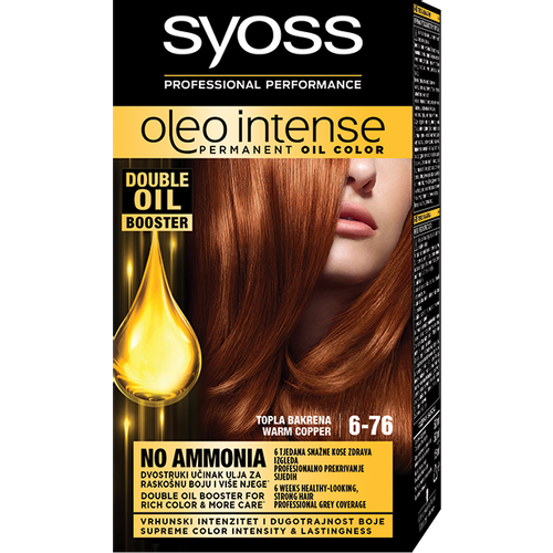 SYOSS OLEO INTENSE boja za kosu 6-76 Warm Copper  slika 1