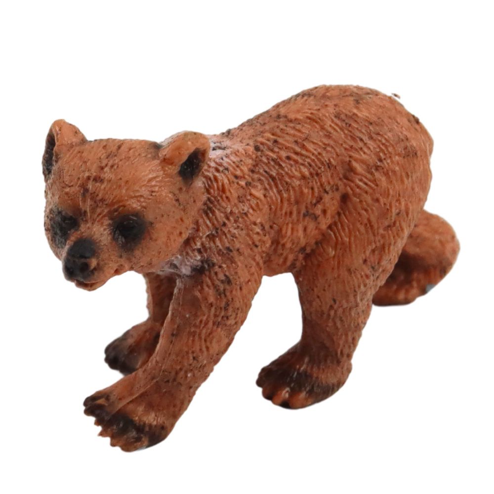 Set mini figurica divljih životinja čimpanze žirafe 6-9 cm 4 komada slika 5