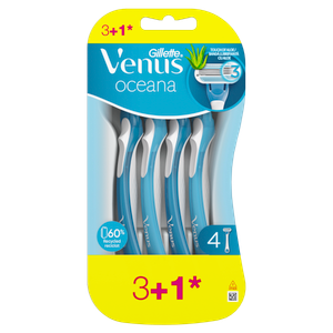 Gillette Venus ženski jednokratni brijači Oceana 3+1 kom