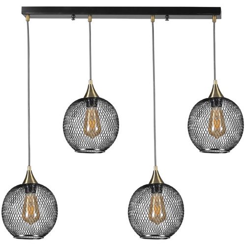 Jupiter 8721-6 Black Chandelier slika 2