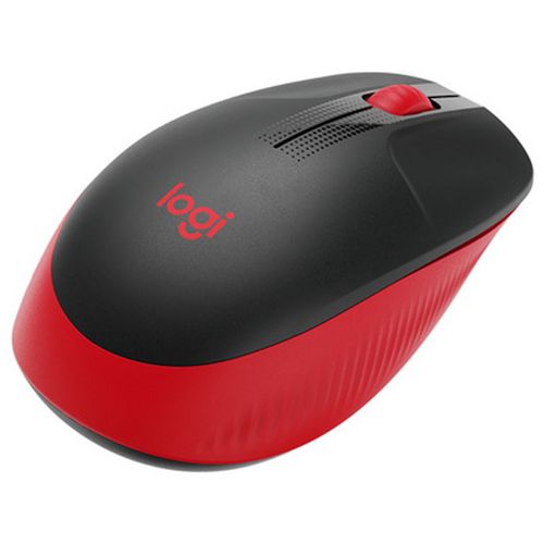 Logitech M190 Full Size Wireless Mouse Red slika 2