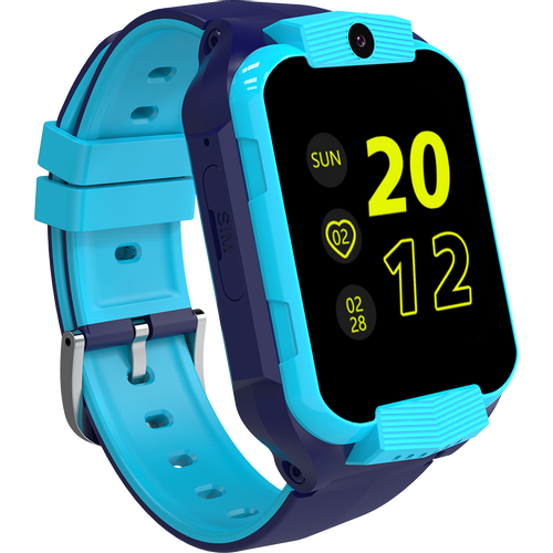 Kids smartwatch Canyon Cindy KW-41, 1.69"IPS colorful screen 240*280, ASR3603C, Nano SIM card, 192+128MB, GSM(B3/B8), LTE(B1.2.3.5.7.8.20) 680mAh battery, built in TF card: 512MB, compatibility with iOS and android, Blue, host: 53.3*42.3*14.5mm strap: 230*20mm, 36g slika 3