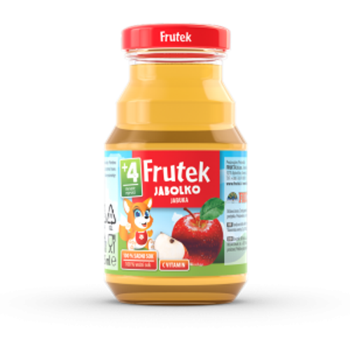 Frutek Sok Jabuka staklenka 125 ml  slika 1