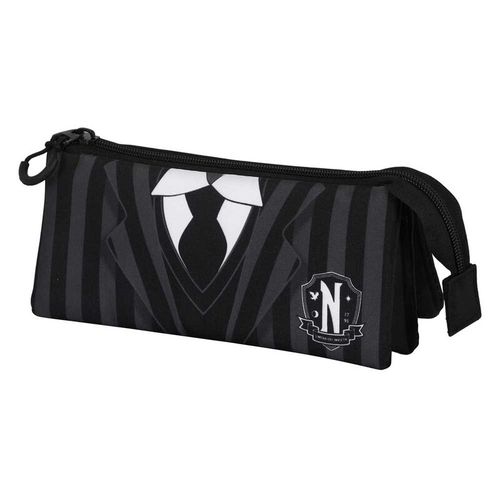 Wednesday Uniform triple pencil case slika 3