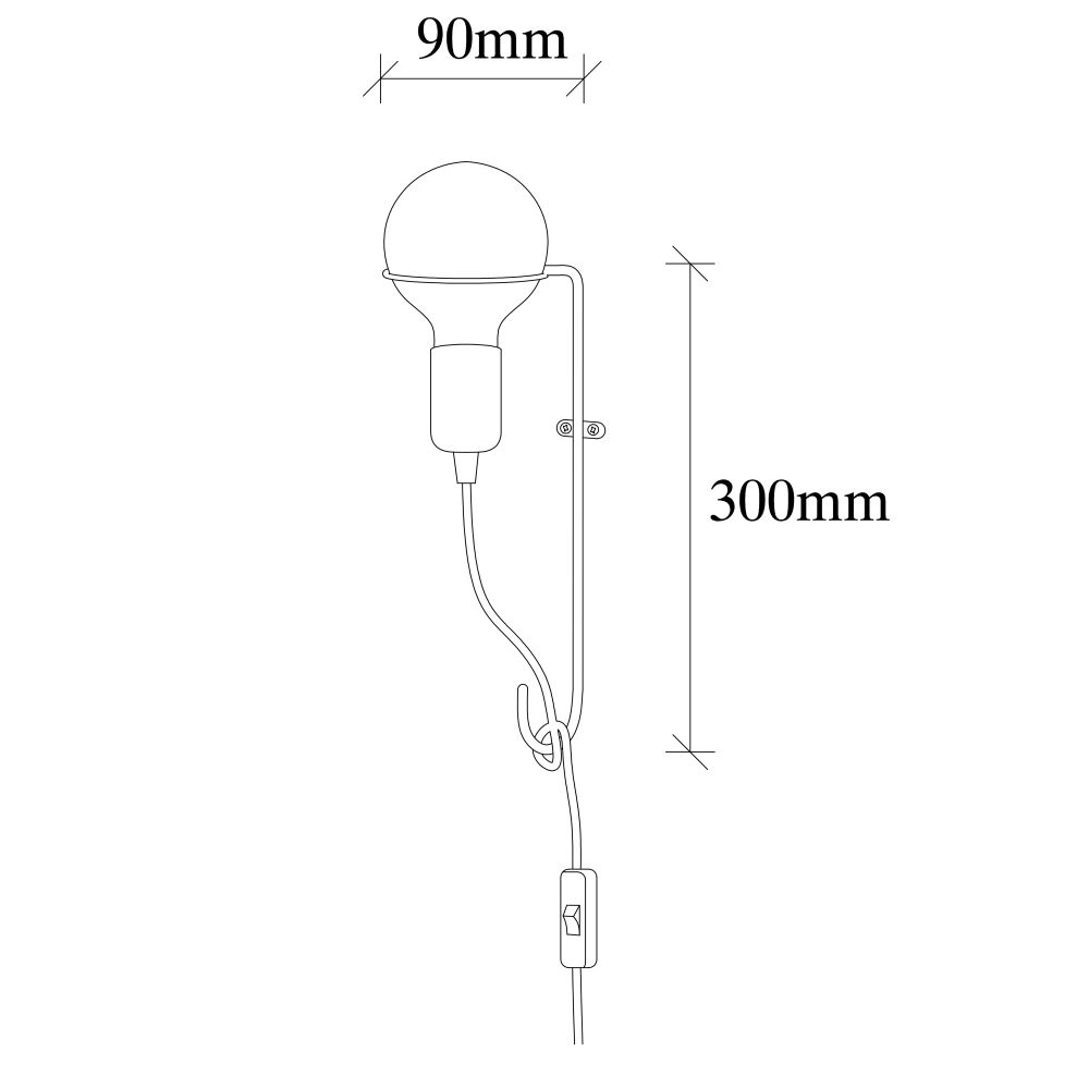 Pota - 3661 Lampa za Zid od Bakra slika 5