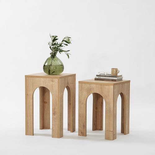 Collesium 2 - Oak Oak Coffee Table Set slika 1