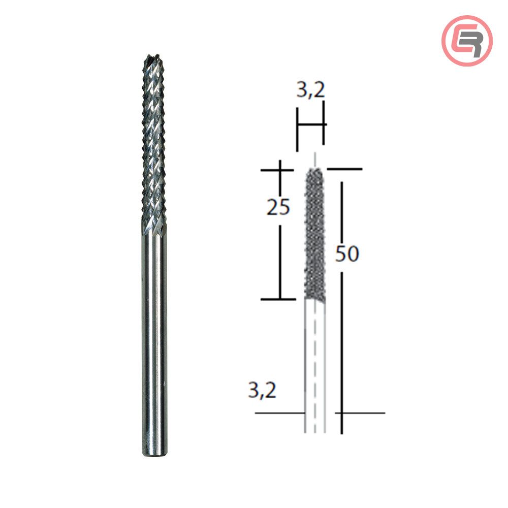Proxxon Štift Za Glodanje Rašpa 3,2 mm - 28757 slika 1