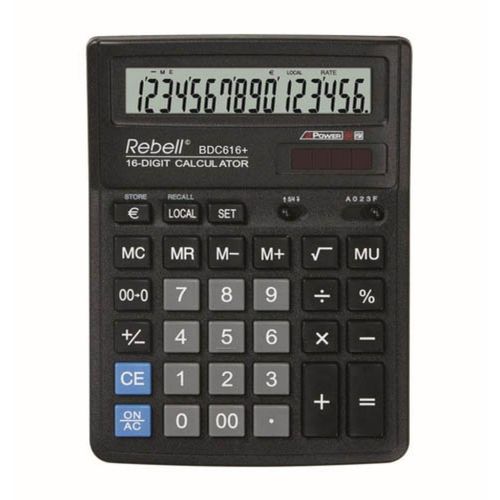 Kalkulator komercijalni Rebell BDC616 slika 1