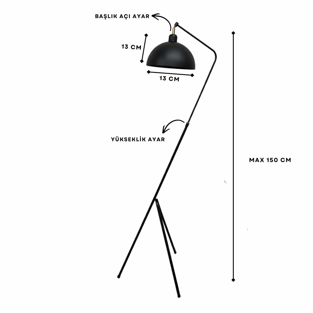 Podna Lampa 242472 - Crna slika 3