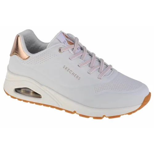 Skechers Uno-Shimmer Away Ženske Tenisice 155196-WHT slika 5