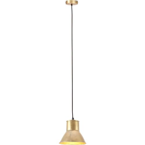 Viseća svjetiljka 25 W mjedena okrugla 17 cm E27 slika 35