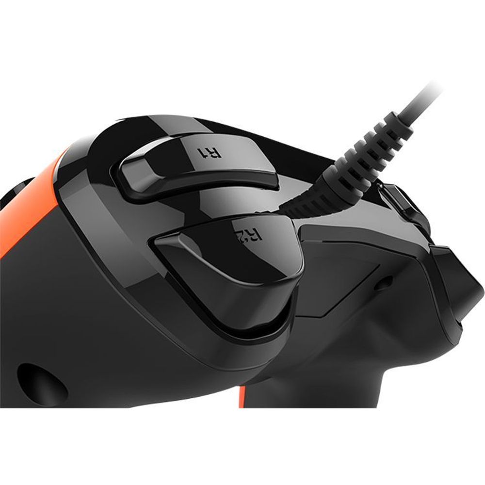 Bigben Wired Nacon Controller PS4 3m kabel (PC compatible) narancasti slika 4