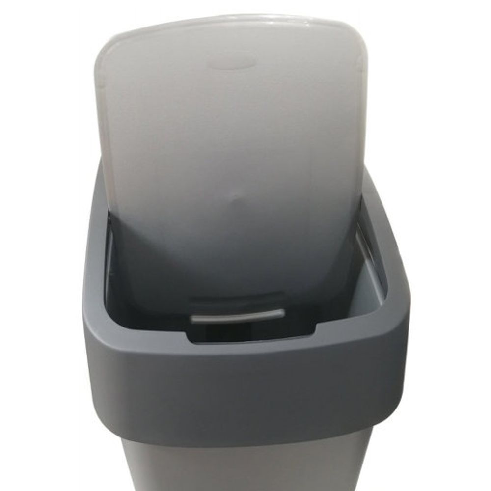 Curver Flip Kanta za otpatke 45L siva slika 3