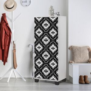 Filinta Swan - White White
Black Shoe Cabinet