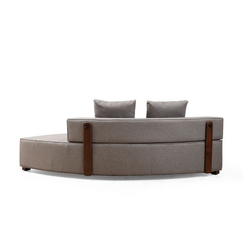 Ugaona Sofa Gondol-1 (CHL-3R) - Siva slika 9