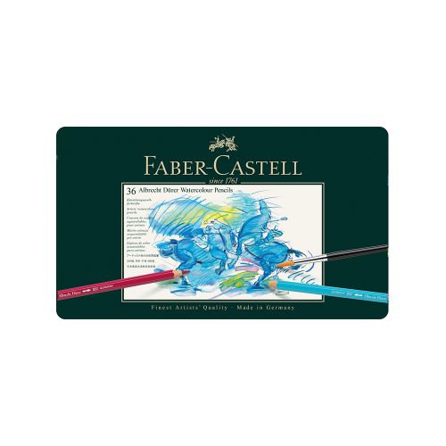 Drvene bojice Faber Castell Albrecht Durer 1/36 117536 metalna kutija slika 1