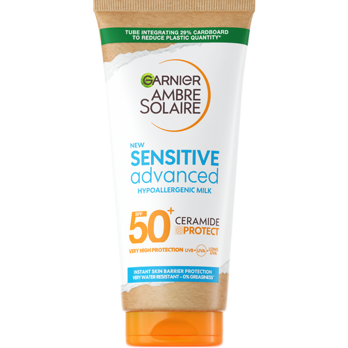 Garnier Ambre Solaire Sensitive Advanced mleko za zaštitu od sunca SPF50 175ml slika 1