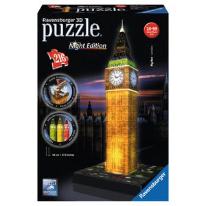 Ravensburger Puzzle 3D Big Ben noću 216kom