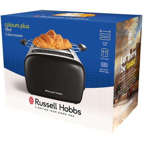 Russell Hobbs TOASTER Colours Plus 2S Toaster Black  26550-56 slika 7