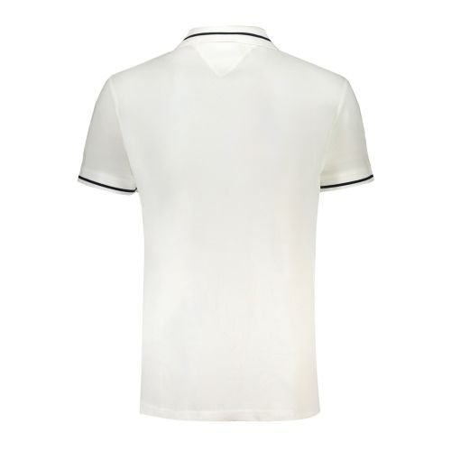 TOMMY HILFIGER MEN'S WHITE SHORT SLEEVED POLO SHIRT slika 2