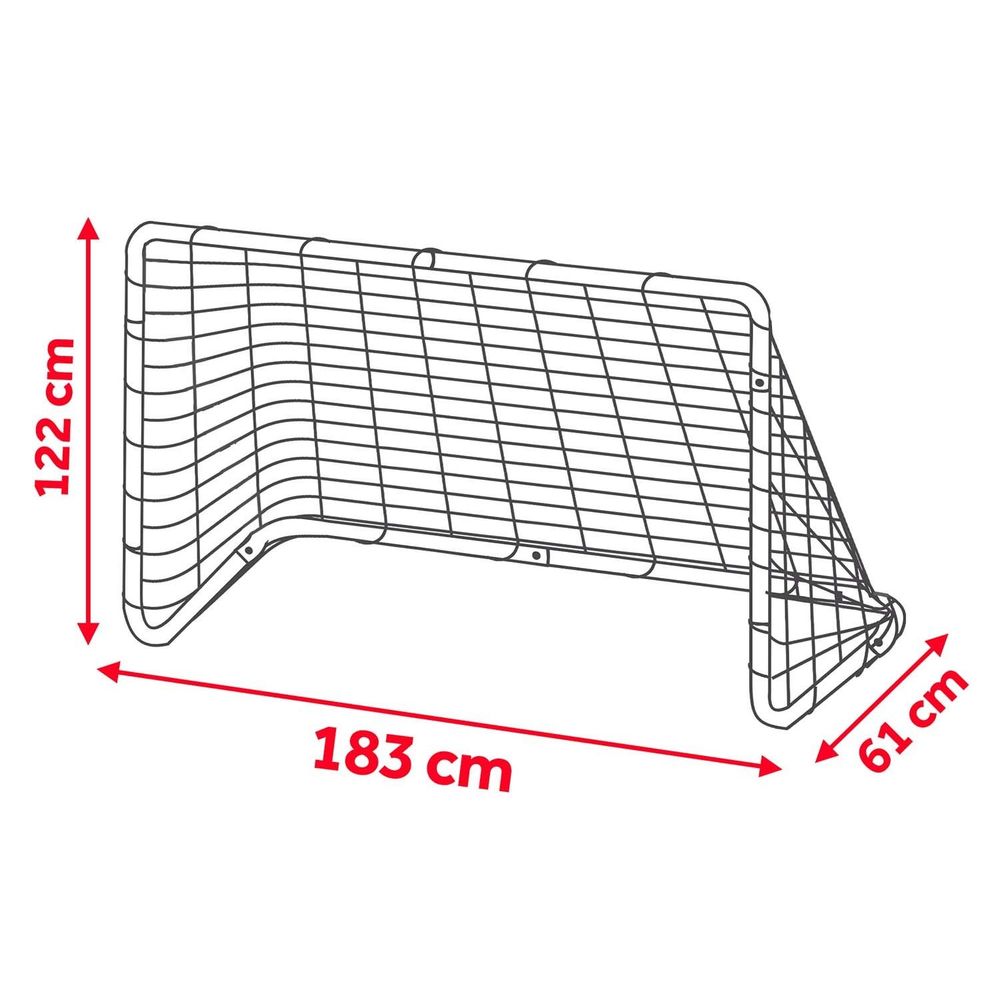 Veliki set nogometnih golova od 2 kom183 x 122 x 61 cm slika 4