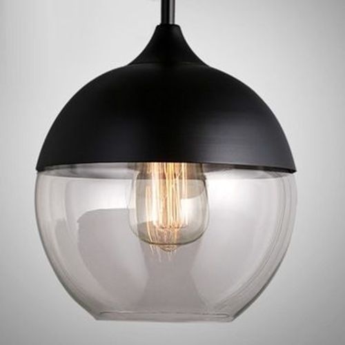 TOOLIGHT Staklena stropna svjetiljka Zenit A Black slika 7
