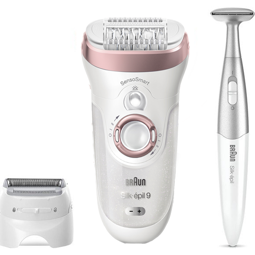 Braun Silk-épil 9 SensoSmart 9/890 Epilator sa 7 nastavaka i Silk-épil 3 u 1 trimer za telo slika 1