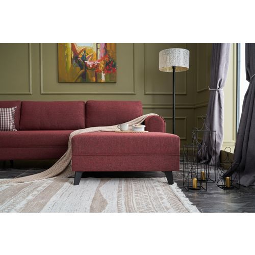 Belen - Claret Red Claret Red Corner Sofa-Bed slika 5