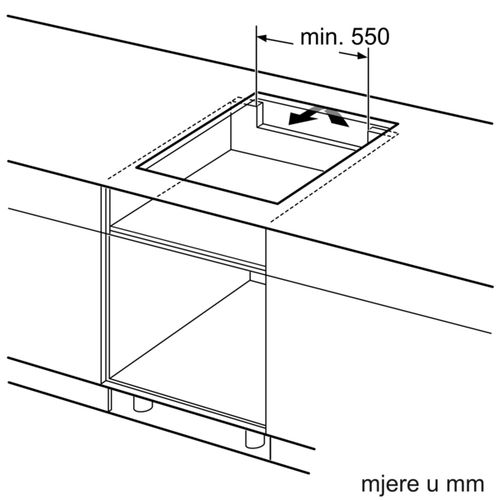 Bosch indukcijske stakloker. ploče PIX645HC1E slika 9