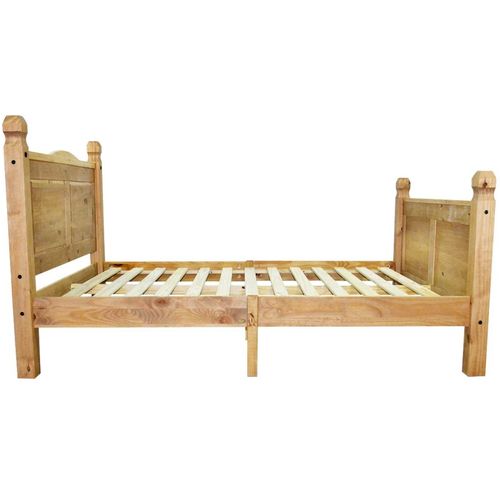Krevet od meksičkog bora u stilu Corona s madracem 160 x 200 cm slika 39